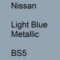 Preview: Nissan, Light Blue Metallic, BS5.